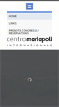 Mobile Screenshot of centromariapoli.org